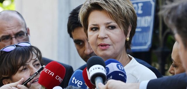 Γεροβασίλη: Αυτή τη στιγμή ο στόχος μας δεν είναι εκλογές