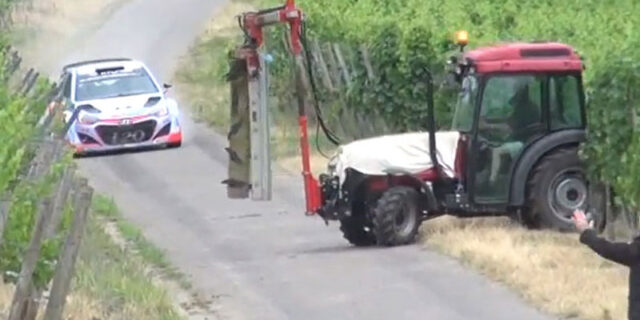Είχε …άγιο ο Τιερί Νεβίλ με το εργοστασιακό Hyundai WRC (βίντεο)