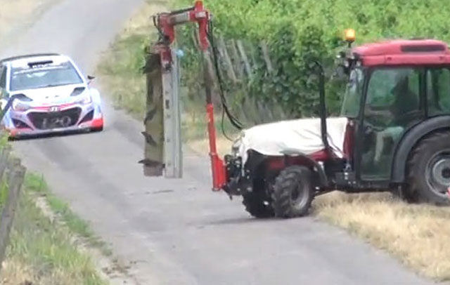 Είχε …άγιο ο Τιερί Νεβίλ με το εργοστασιακό Hyundai WRC (βίντεο)