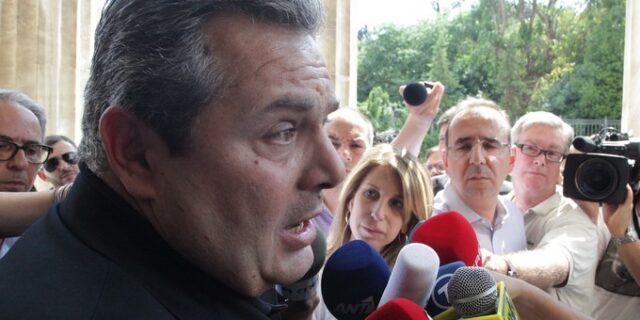 Καμμένος: ‘Η οι 32 θα αποφασίσουν τι θα κάνουν ή θα πάμε σε εκλογές’