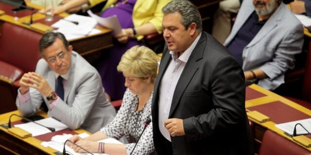 Καμμένος: Αν πέσει η κυβέρνηση, θα χαθεί η ελπίδα