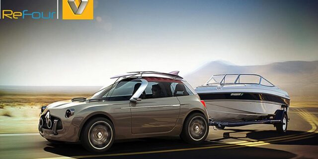H …ανάσταση του Renault 4 μέσα από ψηφιακές απεικονίσεις