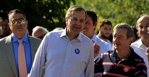 Σαμαράς: Ψηφίζουμε ‘ναι’ στην Ελλάδα, ‘ναι’ στην Ευρώπη