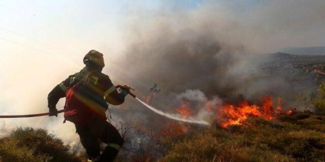 Μεγάλη πυρκαγιά στο Άστρος Κυνουρίας
