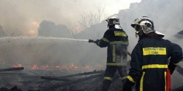 Σε ύφεση η πυρκαγιά στην Αφράτι της Χαλκίδας