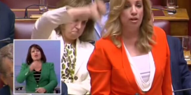 Το ‘downvote’ της Χριστοφιλοπούλου και οι μορφασμοί που έγιναν viral