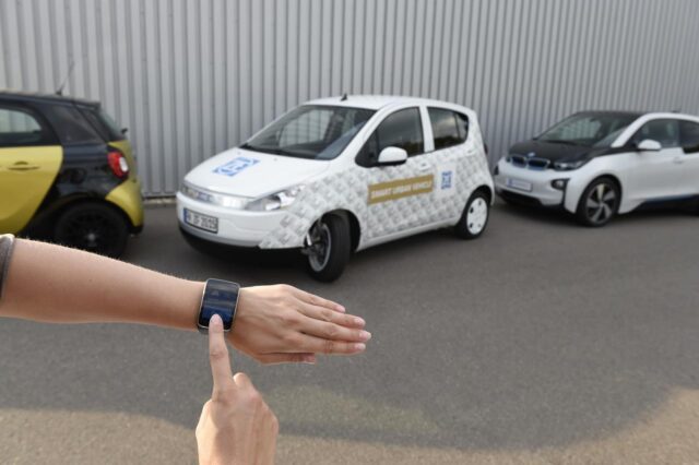 ZF Smart Urban Vehicle concept. Παρκάρει …κάθετα