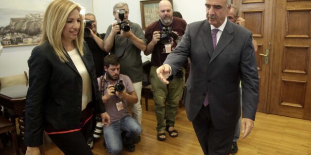 Αιχμές Φώφης μετά τη συνάντηση με Μεϊμαράκη