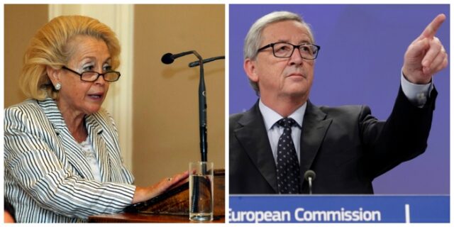 Αυστηρό μήνυμα Γιούνκερ προς Θάνου: Απαραίτητη η πλήρης στήριξη του προγράμματος