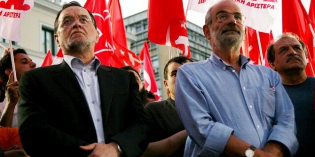 Πολιτικό ‘γάμο’ ανακοίνωσαν Λαφαζάνης – Αλαβάνος