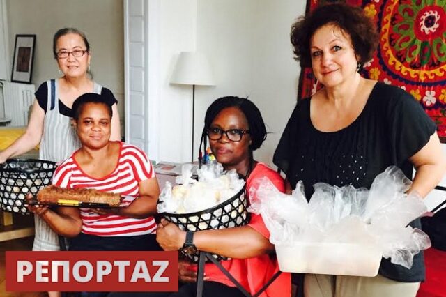 Μέλισσα: Μετανάστριες μαγειρεύουν για τα παιδιά στο Πεδίον του Άρεως
