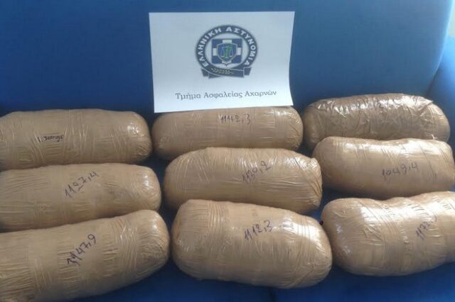 Συνελήφθη ανήλικος με περισσότερα από 10 κιλά κάνναβης