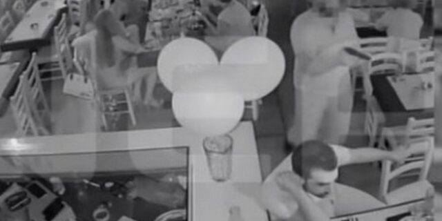 Βίντεο σοκ από τη βεντέτα στα Xανιά: Ο δράστης μπαίνει στο μαγαζί και πυροβολεί εν ψυχρώ