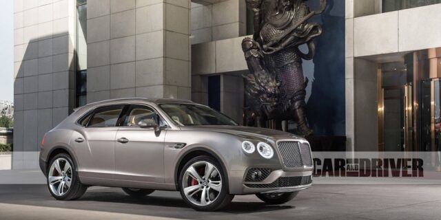 Το SUV της Bentley σπάει το φράγμα των 300 χλμ./ώρα