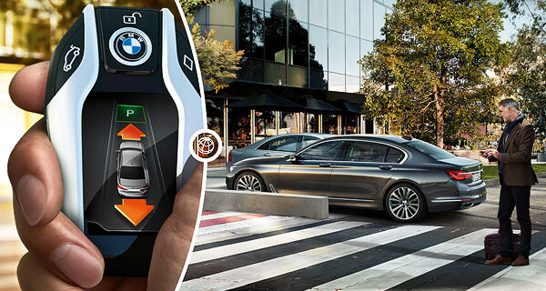 Self-Parking. Καινοτομία της BMW για παρκάρισμα με τηλεχειριστήριο. Βίντεο