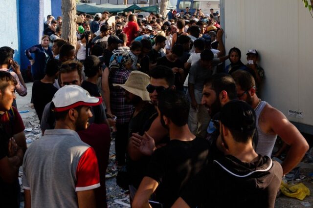 Επεισόδια στη Μυτιλήνη. Αφγανοί προσπάθησαν να καταλάβουν το Blue Star 1