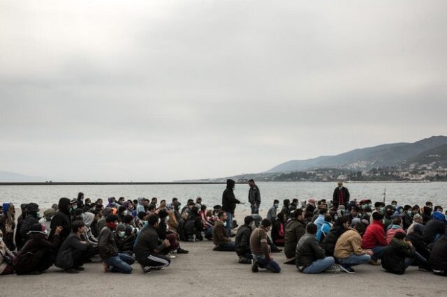 Ανεξέλεγκτες ροές προσφύγων στη Μυτιλήνη. Περισσότεροι από 7.000 άνθρωποι μπήκαν σε ένα τριήμερο