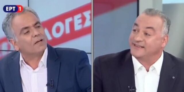 Αποχώρησε ο Σκουρλέτης μετά από φραστικό επεισόδιο με τον Κεφαλογιάννη. Διαπληκτισμοί, υψηλοί τόνοι και βρισιές στον αέρα της ΕΡΤ