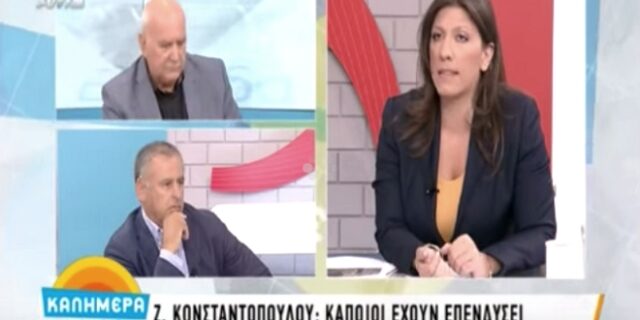 Κωνσταντοπούλου: Απογοητευτικό το debate. Ο Φλαμπουράρης δεν έχει εκλεγεί ποτέ με σταυρό