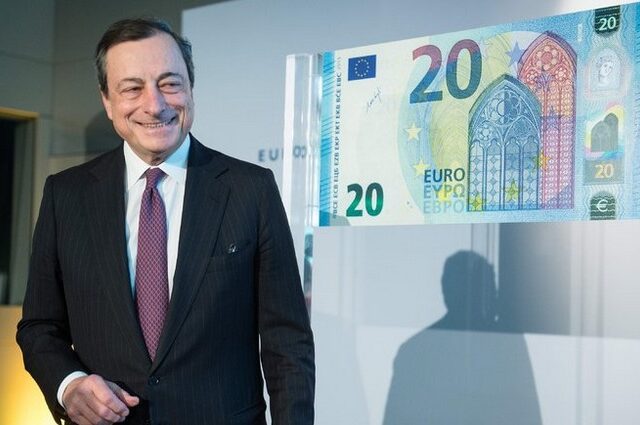 Το Νοέμβριο θα κυκλοφορήσει το νέο χαρτονόμισμα των 20 ευρώ