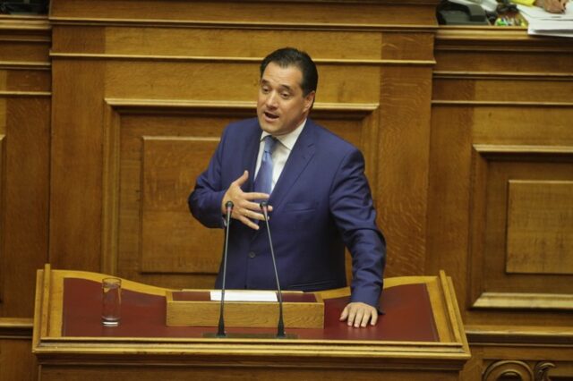 Ολοκληρωτισμό καταλογίζει στην κυβέρνηση για τα ΜΜΕ ο Άδωνις Γεωργιάδης