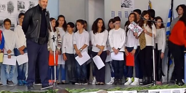 Γκλέτσος σε μαθητές: ‘Οι δανειστές, οι τοκογλύφοι και τα μνημόνια να πάνε να γ@@ουν’