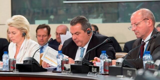 Καμμένος στη Σύνοδο ΝΑΤΟ: Πρωτοβουλίες, για να επιστρέψουν στα σπίτια τους οι πρόσφυγες