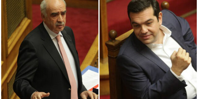Φορτισμένος διάλογος Μεϊμαράκη-Τσίπρα στις προγραμματικές για χρέος, ολιγάρχες, γαλάζια διαδοχή