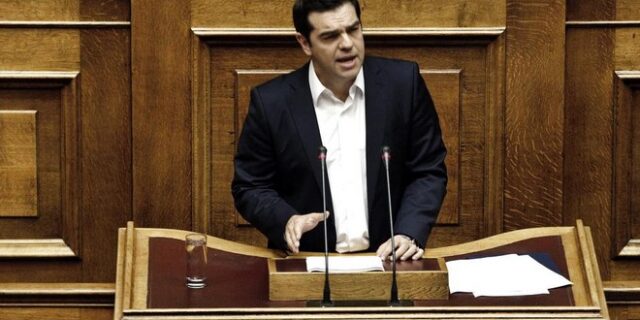 Στήριξη στην κυβέρνηση για έξοδο από το μνημόνιο αλλά και ρήξεις ζήτησε ο Αλέξης Τσίπρας