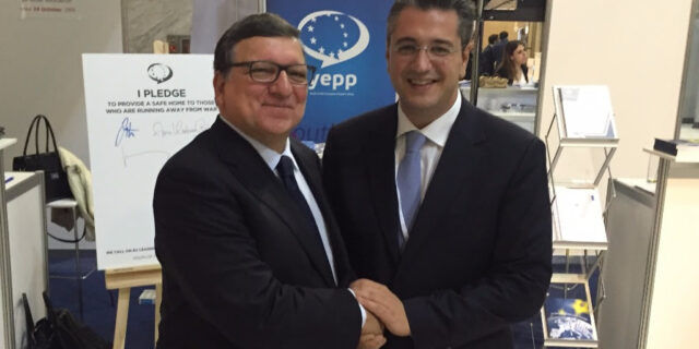 Ευρωπαϊκές επαφές Τζιτζικώστα και ευχές στον υποψήφιο αντιπρόεδρο του ΕΛΚ, Χαν