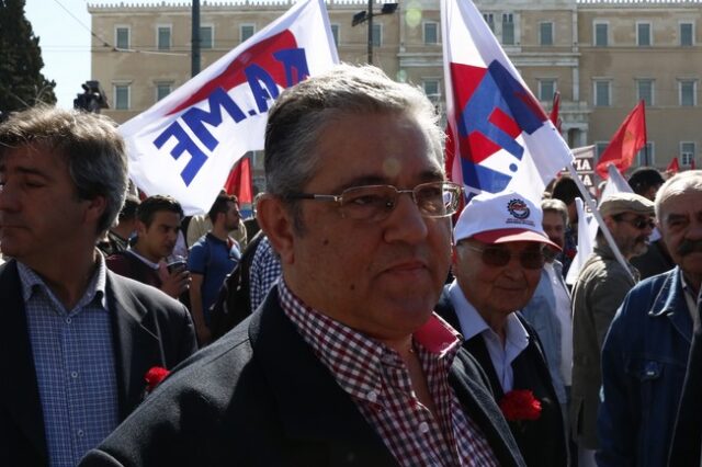 Κουτσούμπας: ‘Ολοι μαζί μπορούμε να επιβάλλουμε ανατροπές και ριζικές αλλαγές