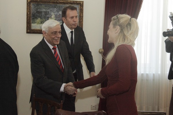 Όταν ο Προκόπης Παυλόπουλος συνάντησε (και) τη Δήμητρα Ματσούκα