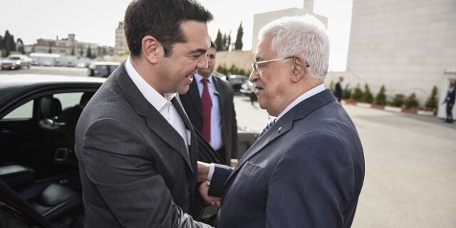Τσίπρας: “Ναι” στην ίδρυση παλαιστινιακού κράτους στα σύνορα του ’67