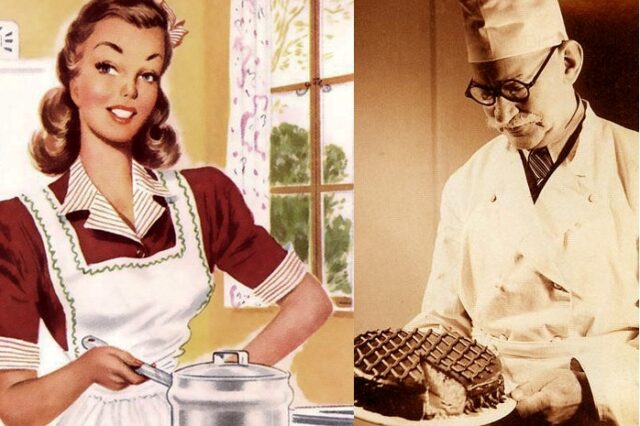 Yes, master chef! Όταν ο Τσελεμεντές δίδασκε στις Ελληνίδες μπεσαμέλ και αφοσίωση