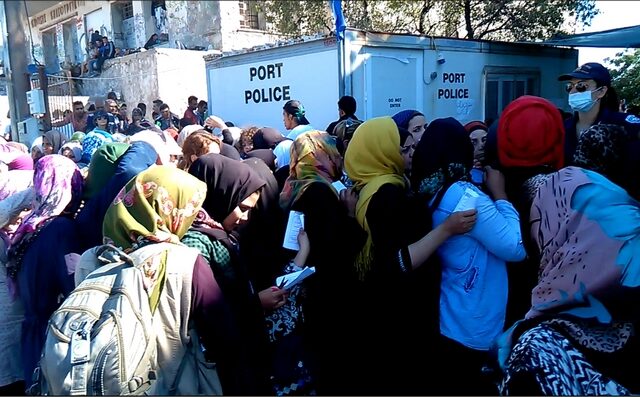 Στις 2.500 οι αφίξεις προσφύγων στο νησί της Λέσβου