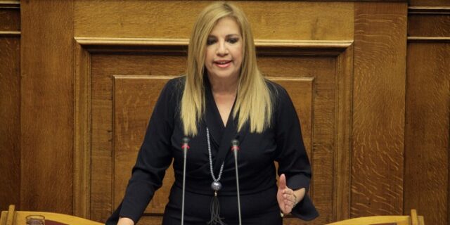 Μόνη λύση η κυβέρνηση συνεργασίας των φιλοευρωπαϊκών δυνάμεων, τονίζει η Φώφη Γεννηματά