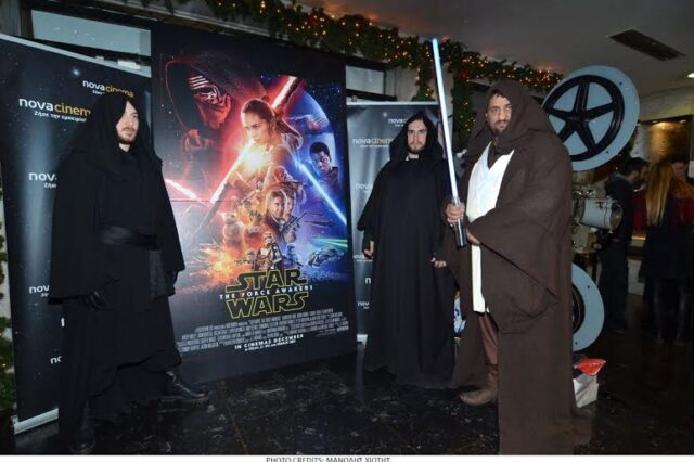 Αποκλειστική προβολή «Star Wars: Η Δύναμη ξυπνάει» από τα κανάλια Novacinema
