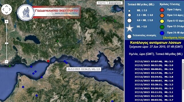 Σεισμική δόνηση ταρακούνησε την Πάτρα