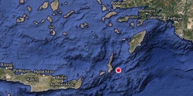 Σεισμός 5,1 Ρίχτερ κοντά στην Κάρπαθο