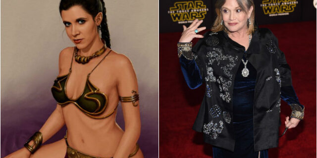 Star Wars: Η γριά πριγκίπισσα Λέα έχει το ζουμί