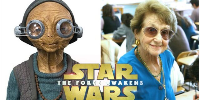 Εμπνεύστηκε την Maz Kanata του Star Wars από την καθηγήτρια του στο Λύκειο