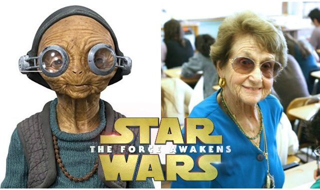Εμπνεύστηκε την Maz Kanata του Star Wars από την καθηγήτρια του στο Λύκειο