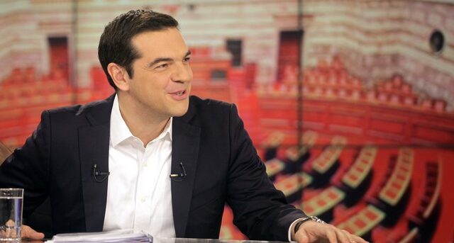 LIVE εικόνα. Συνέντευξη Τσίπρα στην ΕΡΤ