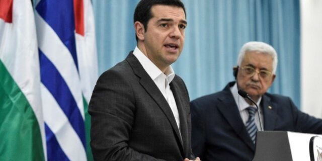 Στην Αθήνα ο Αμπάς – Συνάντηση με τον Τσίπρα
