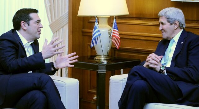 Τσίπρας σε Κέρι: Η Ελλάδα είναι κόμβος σταθερότητας