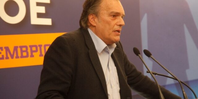 Νεφελούδης: Χωρίς συντάξεις σε ένα χρόνο αν δεν λυθεί το ασφαλιστικό