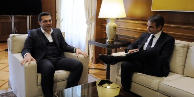 Το σκίτσο που αφιέρωσε μέσω Twitter στον Τσίπρα ο Κυριάκος Μητσοτάκης