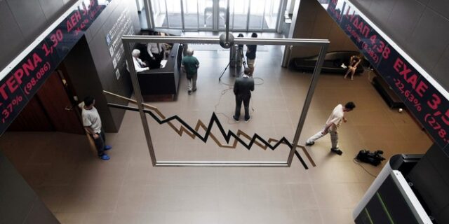Δοκιμάζεται το Χρηματιστήριο. Κάτω από τις 600 μονάδες ο Γενικός Δείκτης Τιμών