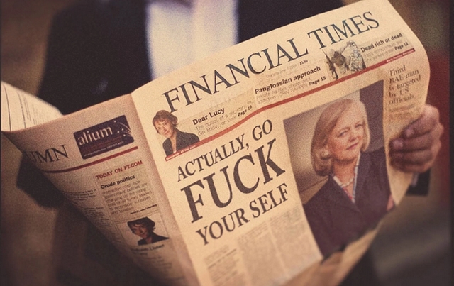 Η αποστομωτική απάντηση των Financial Times στη Hewlett Packard