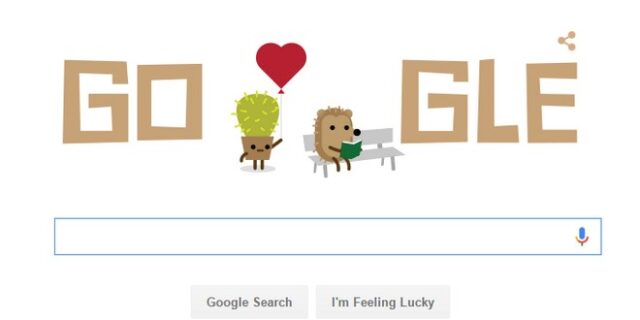 Άγιος Βαλεντίνος: Με τρία διαφορετικά Doodle τιμά την γιορτή των ερωτευμένων η Google